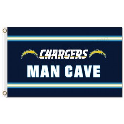NFL San Diego Chargers 3'x5' polyester flags man cave with your logo