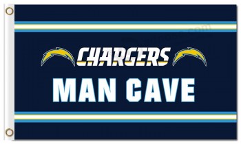 NFL San Diego Chargers 3'x5' polyester flags man cave with your logo