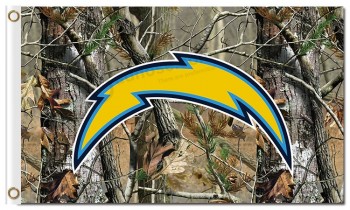 Nfl san diego caricabatterie 3'x5 'poliestere flags camo