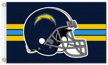 Nfl san diego Ladegeräte 3'x5 'Polyester Flaggen Helm