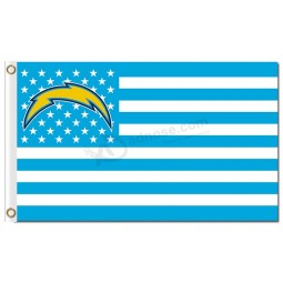 Nfl san diego Ladegeräte 3'x5 'Polyester Fahnen Sternen und blau weißen Streifen