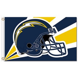 Nfl san diego Ladegeräte 3'x5 'Polyester Fahnen Helm radioaktive Strahlen