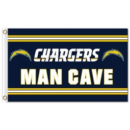Nfl san diego Ladegeräte 3'x5 'Polyester Fahnen Mann Höhle