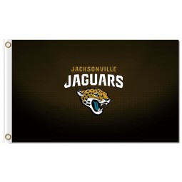 NFL Jacksonville Jaguars 3'x5' polyester flags small with your logo