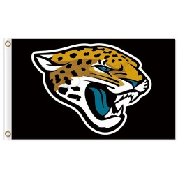 Nfl jacksonville jaguars 3'x5 'логотип полиэфирных флагов