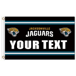 Nfl jacksonville Jaguars 3'x5 'Polyester kennzeichnet Ihren Text