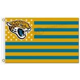 NFL Jacksonville Jaguars 3'x5' polyester flags logo stars stripes with high quality