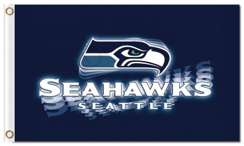 NFL Seattle Seahawks 3'x5 'Polyester Fahnen Ghost