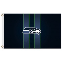 NFL Seattle Seahawks 3'x5' polyester flags small with your logo