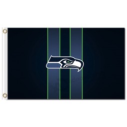 Nfl Seattle Seahawks 3'x5 'Polyester Flaggen kleine Logo