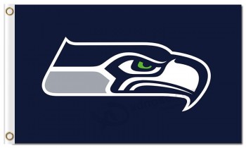 Nfl seattle seahawks 3'x5 'polyester vlaggen logo