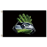 NFL Seattle Seahawks 3'x5' polyester flags gloves with your logo