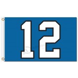 Nfl seattle seahawks 3'x5 '폴리 에스테르 플래그 12