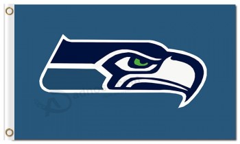 Nfl西雅图海鹰队3'x5'涤纶旗帜标志