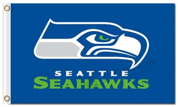 NFL Seattle Seahawks 3'x5 'Polyester Fahnen