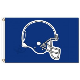 NFL Indianapolis Colts 3'x5' polyester flags blue helmet with your logo