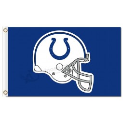 NFL Indianapolis Colts 3'x5' polyester flags helmet with your logo