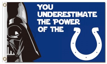 Nfl Indianapolis Colts 3'x5 'Polyester Flaggen Logo Star Wars