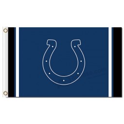 Benutzerdefinierte hoch-Ende nfl Indianapolis Colts 3'x5 'Polyester Flaggen Logo