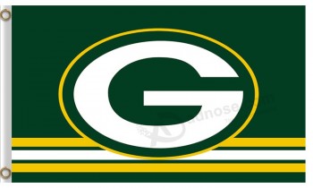 NFL Green Bay Packer 3'x5 'Polyester Flaggen für den Sonderverkauf