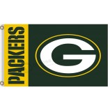 Großhandel benutzerdefinierte billige nfl grüne Bucht Packer 3'x5 'Polyester Fahnen