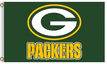 Custom high-end NFL Green Bay Packers 3'x5' polyester flags