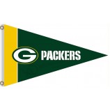 Custom high-end NFL Green Bay Packers 3'x5' polyester flags pennant