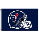 шлем шлема полиэфира 3'x7 'оптового таможенного nfl houstan textans