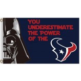 Wholesale custom NFL Houstan Textans 3'x7' polyester flags star wars