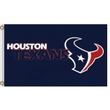 Wholesale high-end NFL Houstan Textans 3'x7' polyester flags team name and logo