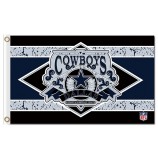 Großhandel nfl dallas cowboys 3'x5 'polyester fahnen retro