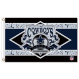 Nfl dallas cowboys 3'x5'涤纶旗复古