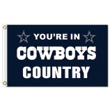 Nfl dallas cowboys 3'x5'涤纶旗牛仔国家