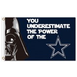 Nfl dallas cowboys 3'x5 'bandeiras de poliéster star wars para venda personalizada