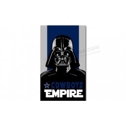 All'ingrosso personalizzato nfl dallas cowboys 3'x5 'poliestere flags impero per la vendita personalizzata
