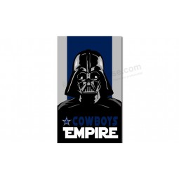 Wholesale custom NFL Dallas Cowboys 3'x5' polyester flags Empire for custom sale