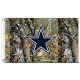 Nfl dallas cowboys 3'x5 'banderas de poliéster camuflaje para la venta personalizada