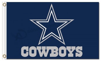 Nfl dallas cowboys 3'x5 'polyester fahnen logo für benutzerdefinierte verkauf