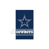 Nfl dallas cowboys 3'x5 'banderas de poliéster verticales para la venta personalizada