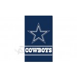 Nfl dallas cowboys 3'x5 'polyester vlaggen verticaal voor aangepaste verkoop