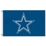 NFL Dallas Cowboys 3'x5' polyester flags logo for custom sale
