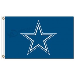 Nfl dallas cowboys 3'x5 'полиэфирные флаги для эмблемы