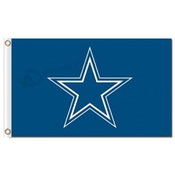 Nfl dallas cowboys 3'x5 'polyester drapeaux logo pour la vente