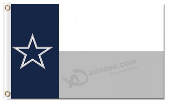 Nfl dallas cowboys 3'x5 'polyester vlaggen voor op maat gemaakte verkoop
