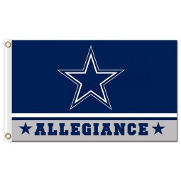 Nfl Dallas Cowboys 3'x5 'Polyester kennzeichnet Loyalität für Sonderverkauf