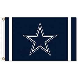 Nfl dallas cowboys 3'x5 'полиэфирные флаги для эмблемы