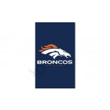 Großhandel benutzerdefinierte hoch-Ende nfl denver Broncos 3'x5 'Polyester vertikale Fahnen