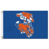 Custom high-end NFL Denver Broncos 3'x5' polyester flags cartoon
