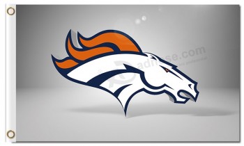 Custom high-end NFL Denver Broncos 3'x5' polyester flags