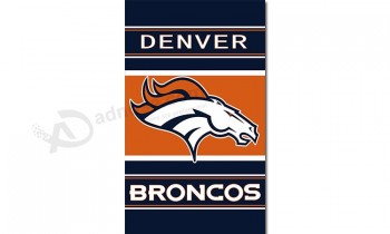 NFL Denver Broncos 3'x5' polyester flags